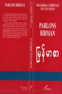 Parlons birman_cover