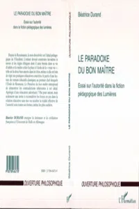 PARADOXE DU BON MAÎTRE_cover