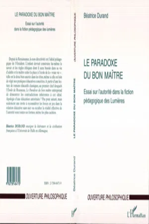 PARADOXE DU BON MAÎTRE