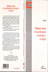 DIALOGUE AUTOUR DE LA PERFORMANCE EN ENTREPRISE : LES ENJEUX_cover