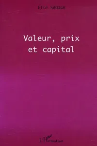 VALEUR, PRIX ET CAPITAL_cover