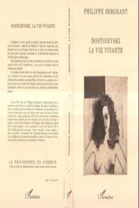 Dostoïevski, la vie vivante_cover