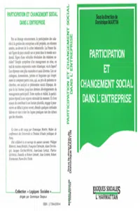 Participation et changement social dans l'entreprise_cover