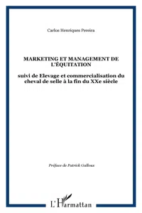 MARKETING ET MANAGEMENT DE L'ÉQUITATION_cover