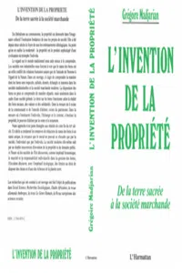 L'invention de la propriété_cover