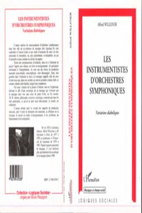 Les instrumentistes d'orchestres symphoniques_cover