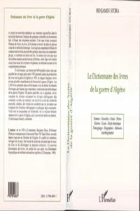 Le dictionnaire des livres de la guerre d'Algérie_cover