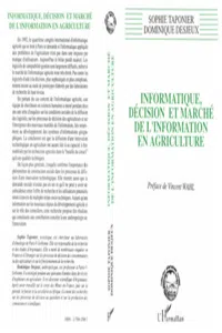 Informatique, décision et marché de l'information en agriculture_cover