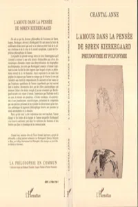 L'amour dans la pensée de Soren Kierkegaard_cover