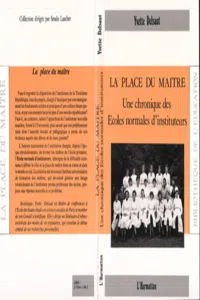 La place du maître_cover