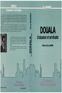 Douala, croissance et servitude_cover