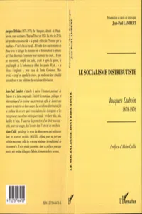 Le socialisme distributiste_cover