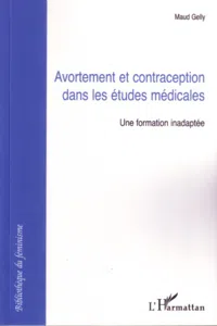 Avortement et contraception dans les études médicales_cover