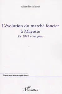 L'évolution du marché foncier à Mayotte_cover