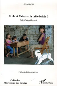 Ecole et Valeurs : la table brisée_cover