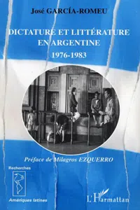 Dictature et littérature en Argentine_cover