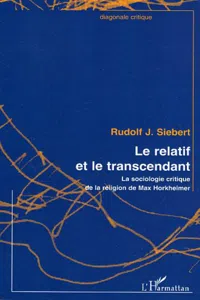 Le relatif et le transcendant_cover