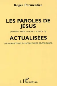 Les paroles de Jésus_cover