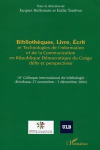 Bibliothèques, Livre, Ecrit et Technologies de l'Information et de la Communication_cover