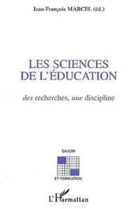 Les sciences de l'éducation : des recherches, une discipline_cover