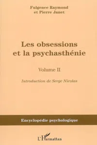 Les obsessions et la psychasthénie_cover