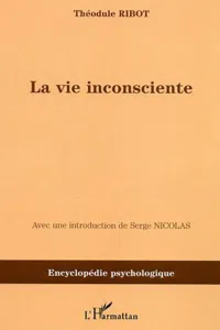 La vie inconsciente_cover