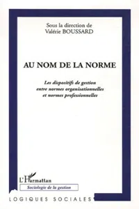 Au nom de la norme_cover