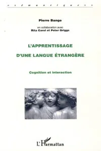 L'apprentissage d'une langue étrangère_cover