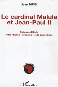 Le cardinal Malula et Jean-Paul II_cover