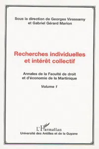 Recherches individuelles et intérêt collectif_cover