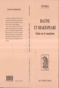 Racine et Shakspeare_cover