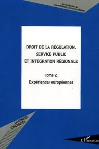 Droit de la régulation, service public et intégration région_cover