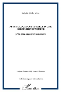 Psychologie culturelle d'une formation d'adulte_cover