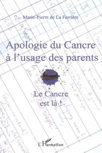 Apologie du Cancre à l'usage des parents_cover