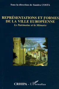 Représentations et formes de la ville européenne_cover