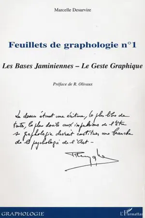 Feuillets de graphologie n°1