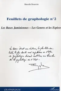 Feuillets de graphologie n°2_cover