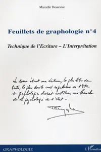 Feuillets de graphologie n°4_cover