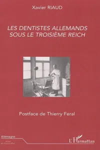 Les dentistes allemands sous le troisième Reich_cover