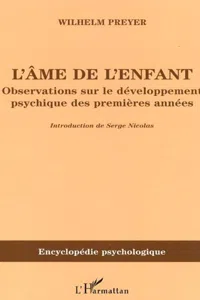 L'âme de l'enfant_cover