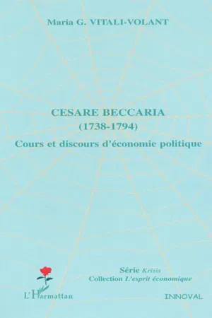 Cesare Beccaria (1738-1794)