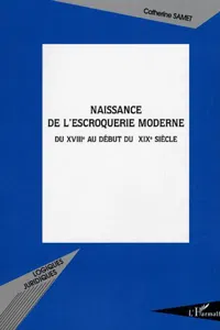 Naissance de l'escroquerie moderne_cover