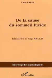 De la cause du sommeil lucide_cover