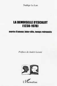 La demoiselle d'Escalot_cover