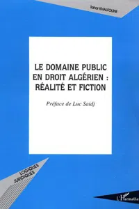 Le domaine public en droit algérien : réalité et fiction_cover