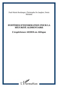 Systèmes d'Information pour la Sécurité Alimentaire_cover