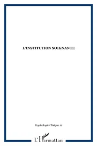 L'INSTITUTION SOIGNANTE_cover