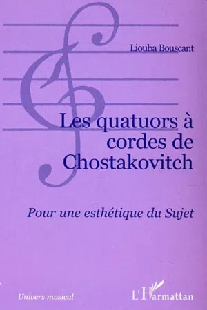 Les quatuors à cordes de Chostakovitch