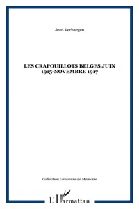 LES CRAPOUILLOTS BELGES JUIN 1915-NOVEMBRE 1917_cover