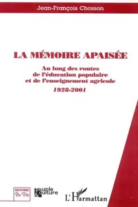 LA MÉMOIRE APAISÉE_cover